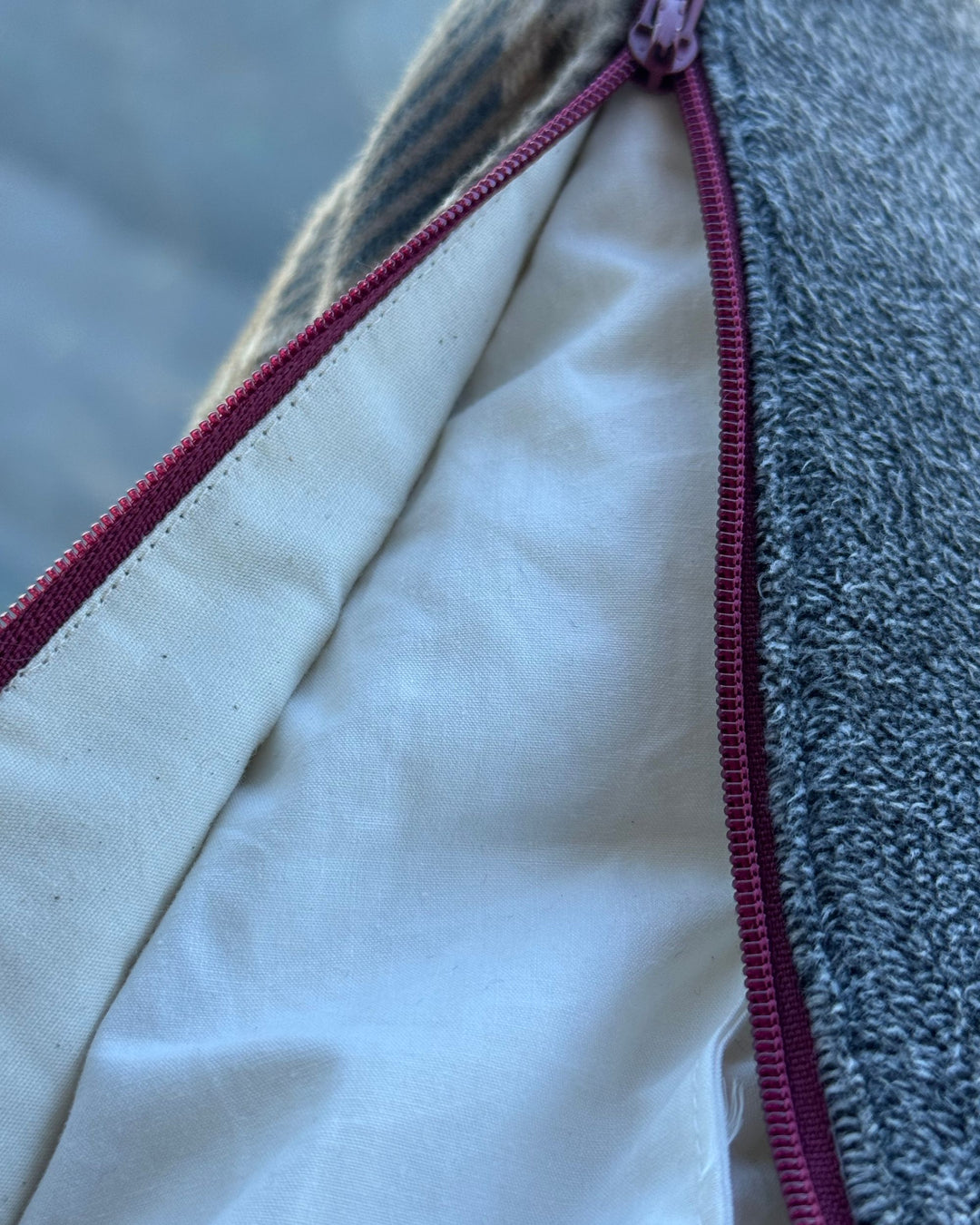 BULLIBAG | The Cozy Plaid Pillow 🧸