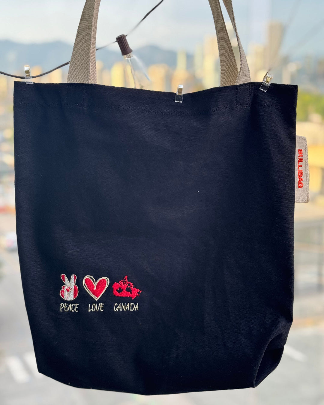 BULLIBAG | Peace. Love. Canada. Tote 🍁
