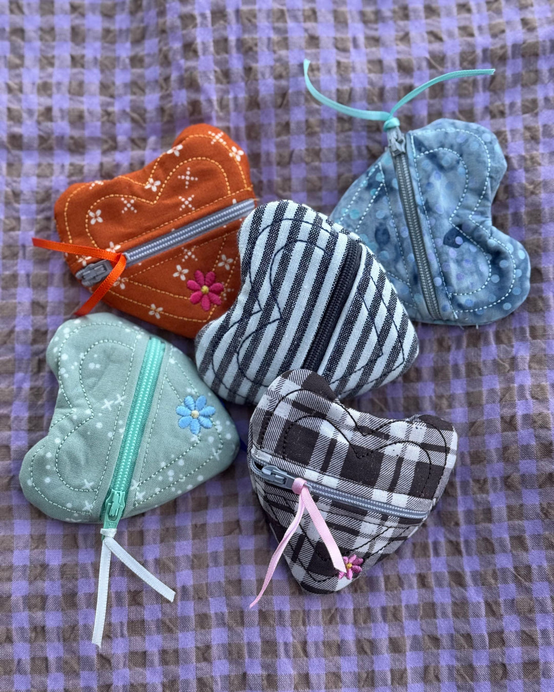 BULLIBAG | Scrappy Hearts Coin Purse ❤️✨